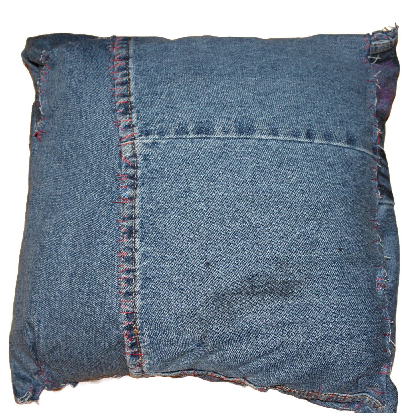Denim Pillow 010 : 15" x 15"