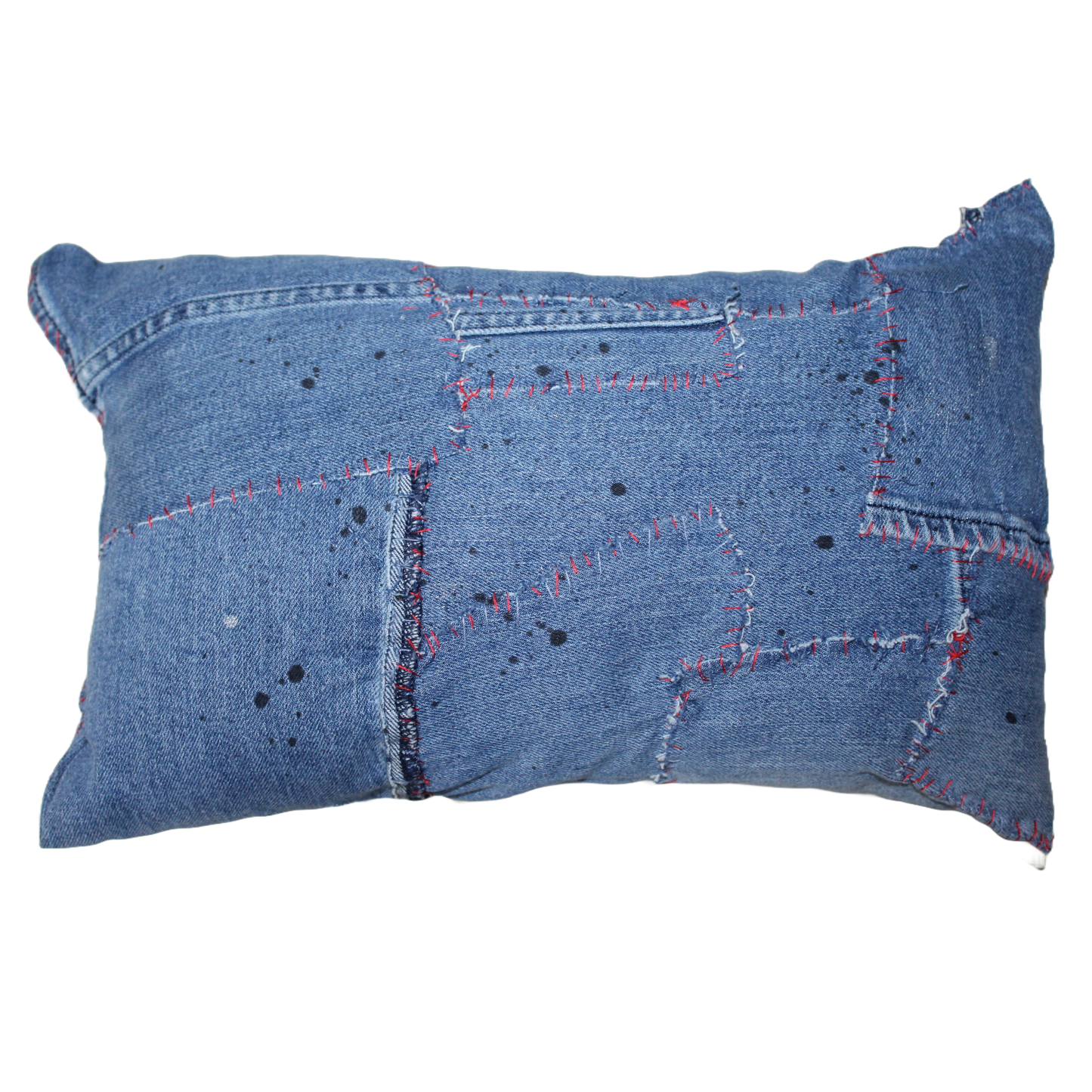 Denim Pillow 003 : 10" x 15"