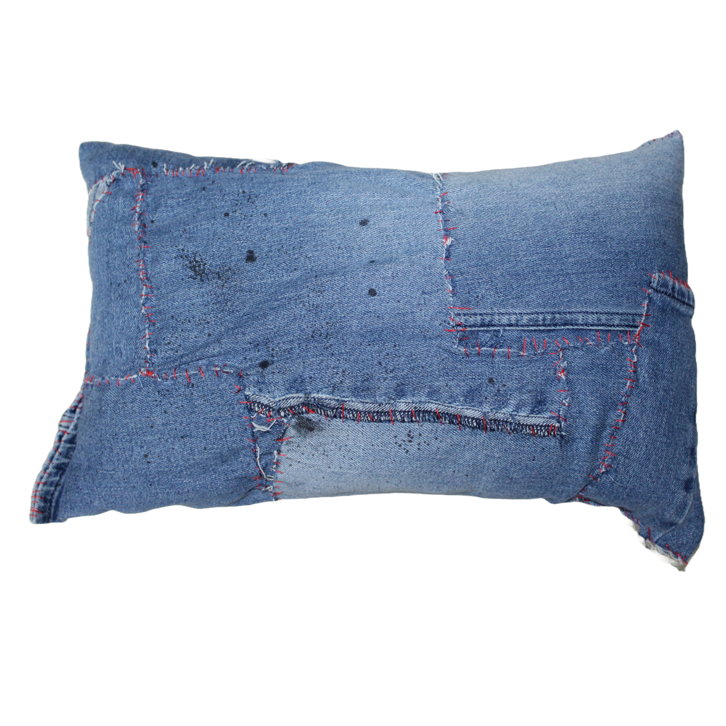Denim Pillow 003 : 10" x 15"