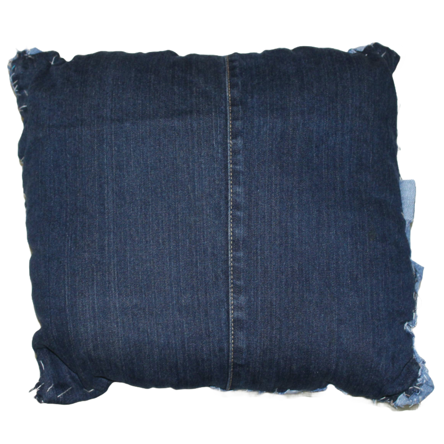 Denim Pillow 009 : 15" x 15"