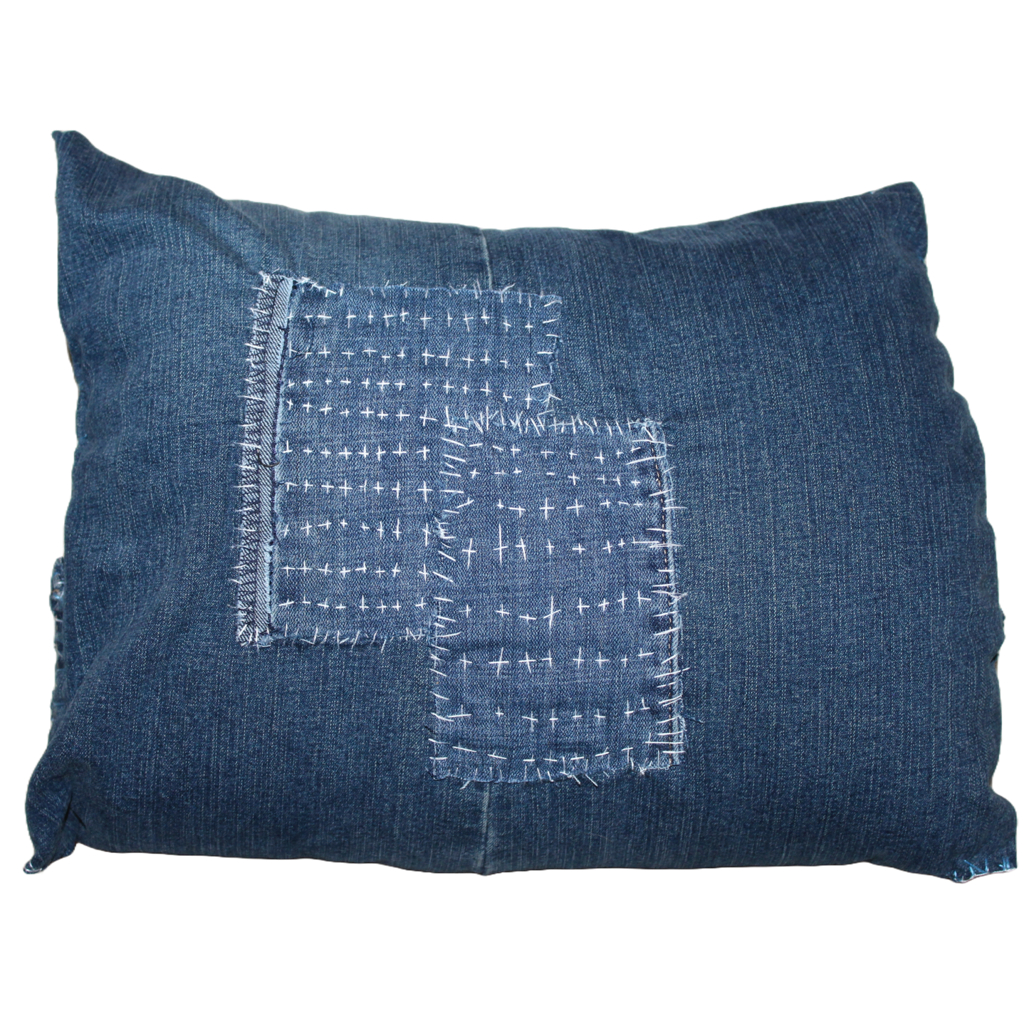Denim Pillow 005 : 10" x 14"