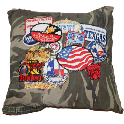 Patchwork Pillow 004 : 15" x 15"