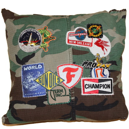 Patchwork Pillow 006 : 15" x 15"