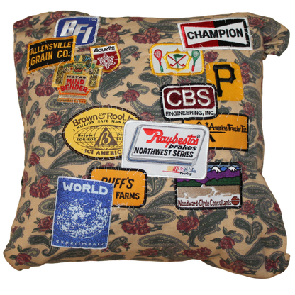 Patchwork Pillow 006 : 15" x 15"