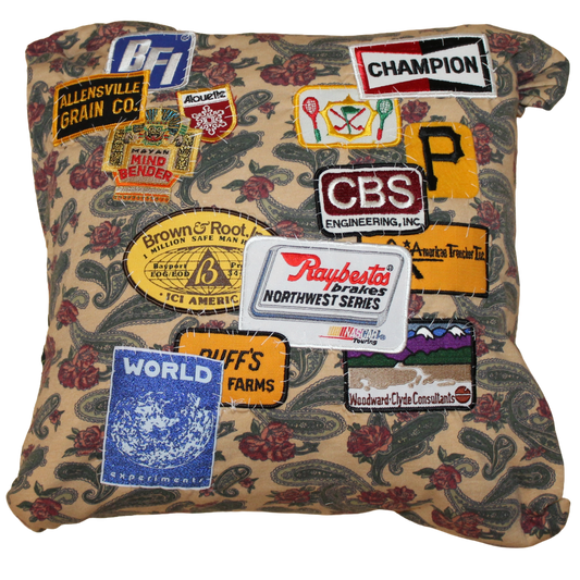 Patchwork Pillow 006 : 15" x 15"